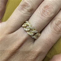 Anillo Crivelli Mujer GROUMETTE in Oro amarillo Diamante 0.50 Ct 234-5566-5 - 234-5566-5